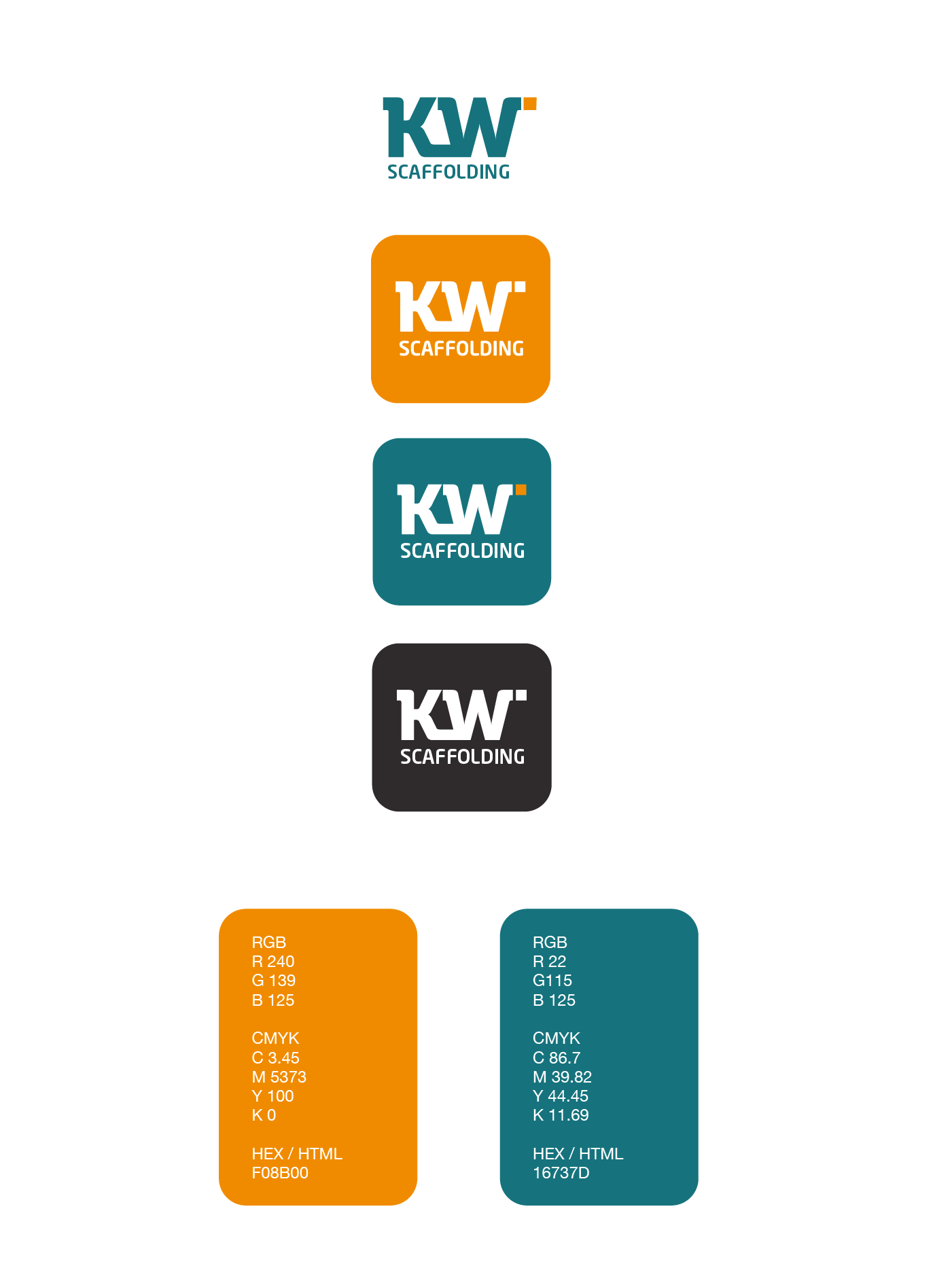 KW Scaffolding - Design Visual